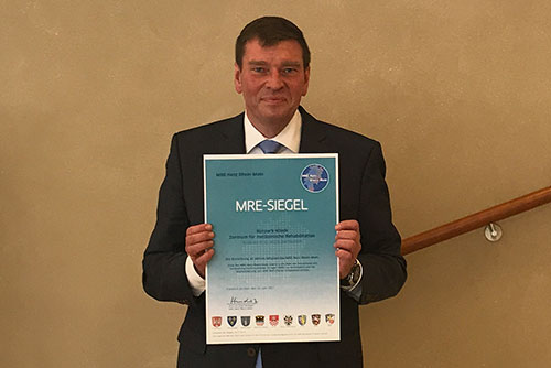 MRE-Auszeichnung der Kurpark-Klinik