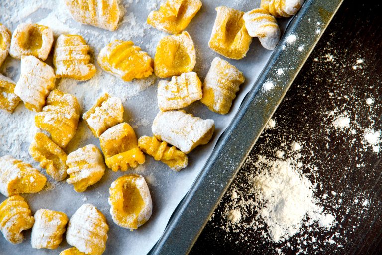 Kürbis-Gnocchi mit Salbeibutter