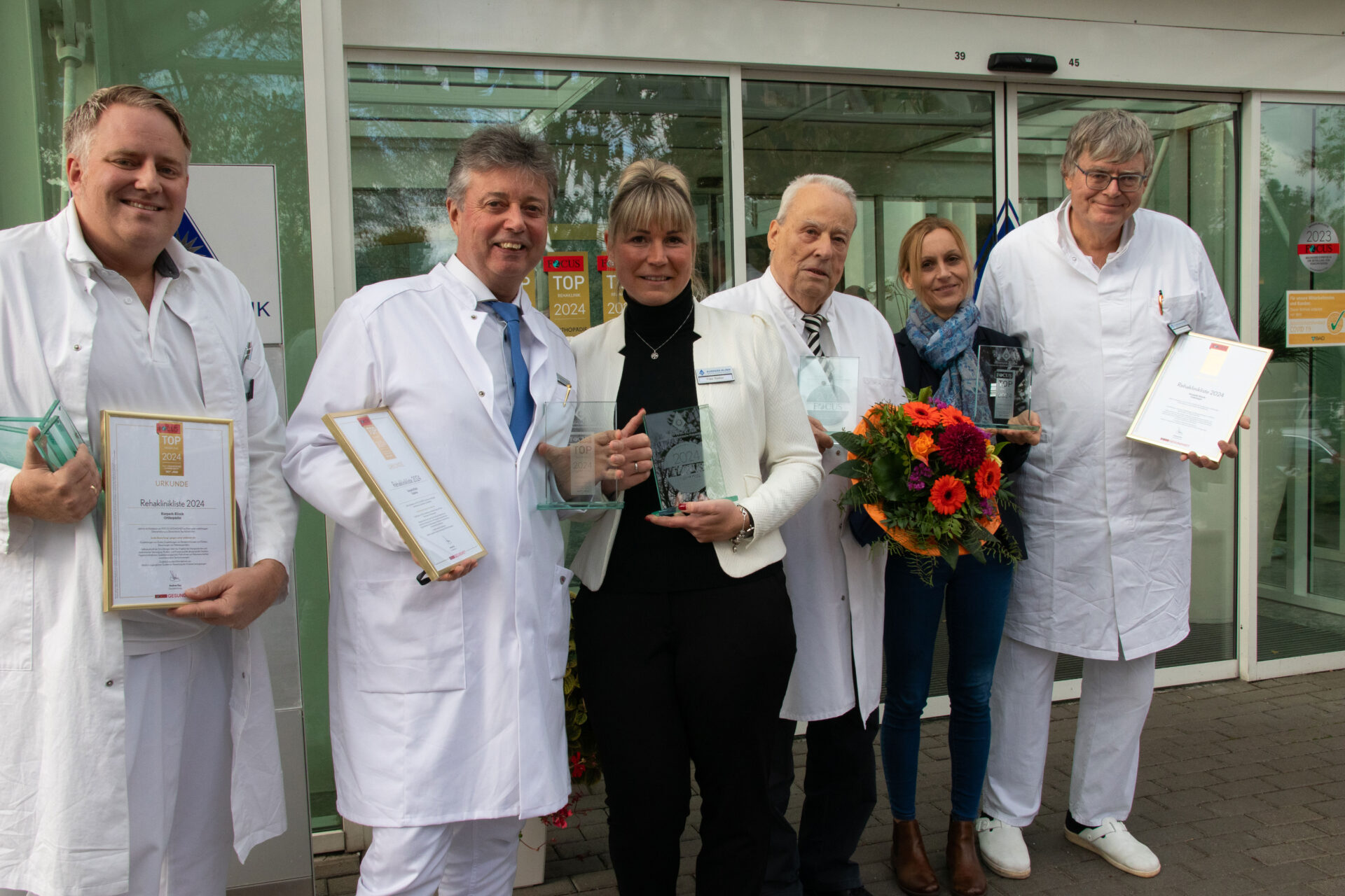 Erfolgreiche Ehrung: Kurpark Klinik Bad Nauheim erhält Top-Auszeichnungen von Focus Gesundheit 2024