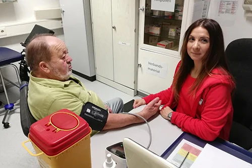 Im Vitalcenter erfahren Interessierte mehr über ihre Vital- und Gesundheitswerte